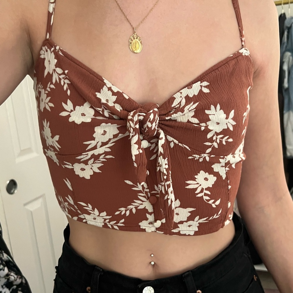 Billabong Crop Top Floral